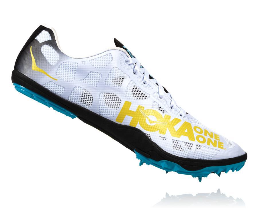 Spikes Atletismo Hoka One One Masculino Branco - Rocket X - 937-WNEPBF